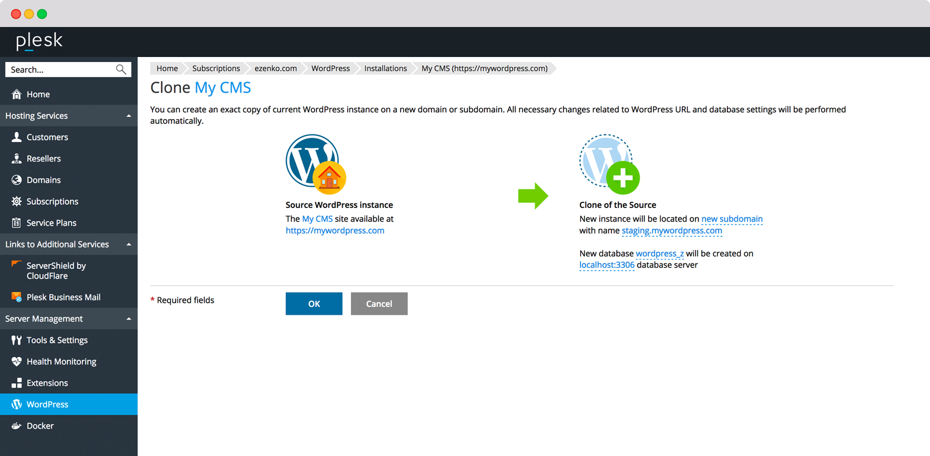 Wordpress Hosting