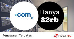 Di Perpanjang Promo Domain .COM Cuma 82rb
