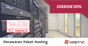 Promo Hosting, Diskon 20%
