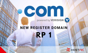 Promo Domain .COM Hanya Rp.1
