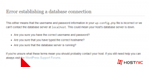 Cara Mengatasi Error Establising a database connection
