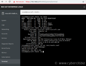 Cara install dan mengaktifkan Cockpit web console di RHEL 8