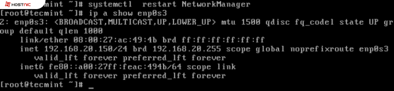 3 Cara untuk seting Static IP Address di RHEL 8