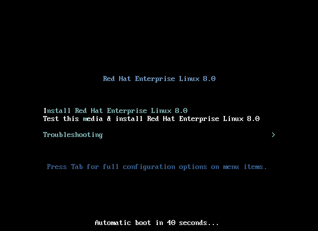Cara Install Linux RHEL 8