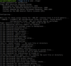 Cara Install Tiger – Unix Security Audit dan Intrusion Detection Tool