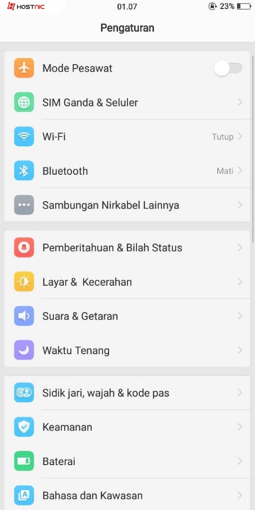 Cara Setting VPN PPTP di Smartphone Android - Hostnic.id