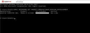 Cara Mengetahui Model Motherboard via CMD