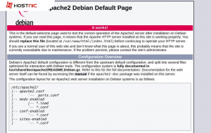 Install Apache Web Server di Debian 10