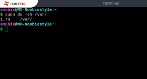 Basic perintah DU di linux