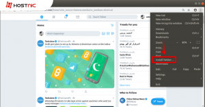 Cara Install twitter lite di ubuntu