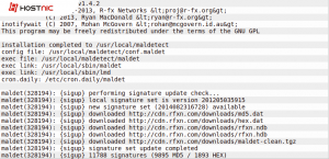 Install dan Scan Malware Detect di Centos 7