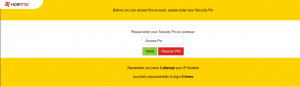 Cara Recover PIN Akses Member Area