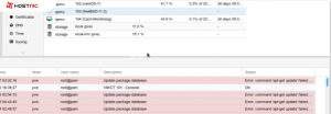 Mengatasi “TASK ERROR: command ‘apt-get update’ failed” pada Proxmox VE 5.2