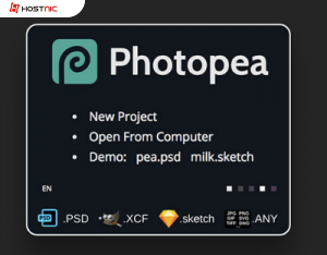Editor Alternative Photopea di Linux