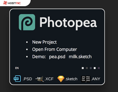 Editor Alternative Photopea di Linux