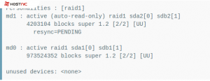 Cara mengatasi rsync pending pada Mdadm Raid 1