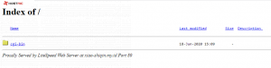 Cara Setup Directory Listing