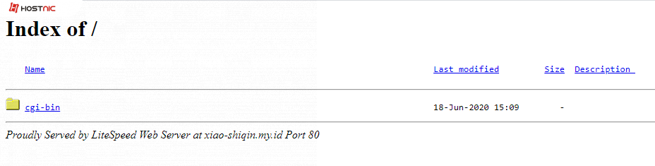 Cara Setup Directory Listing