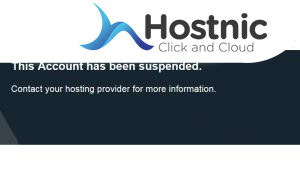 Suspend pada Account Hosting