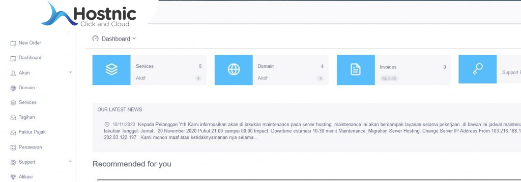 Reinstall OS Cloud VPS Hostnic