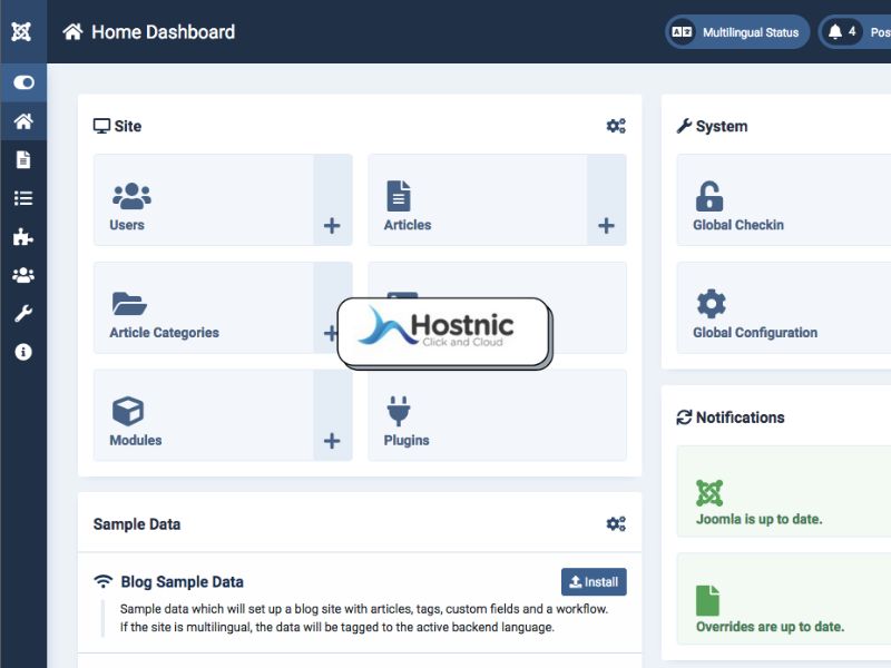 joomla hosting