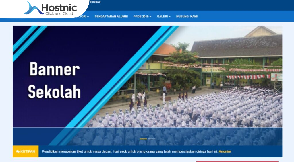 Source Code Website Sekolah Gratis: PHP & MySQL (Mudah Digunakan!)