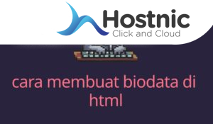 Contoh Coding HTML Website Biodata: Memperkenalkan Dirimu Dalam Kode.