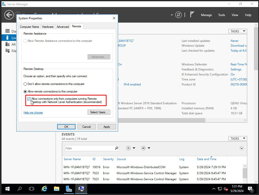 Cara Mengaktifkan RDP pada VPS Windows - Hostnic.id