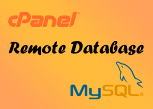 Cara Remote Database Hosting cPanel