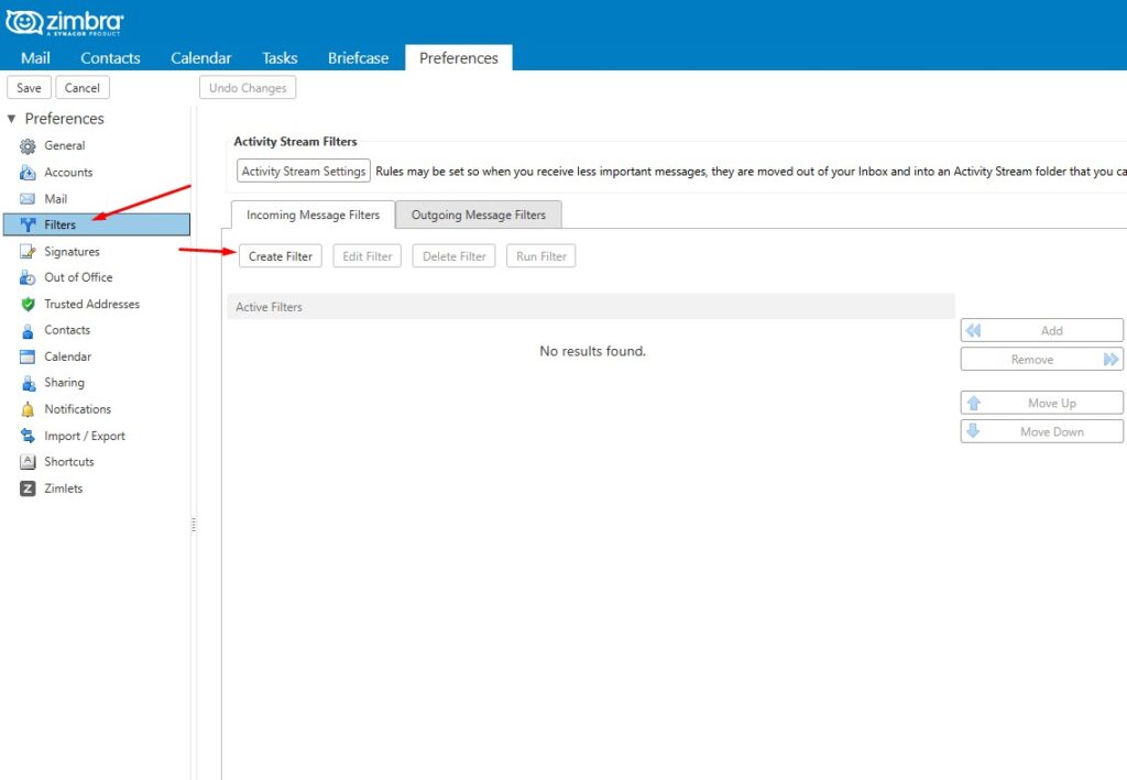 Tutorial Lengkap Cara Membuat Filter Email di ZMAIL