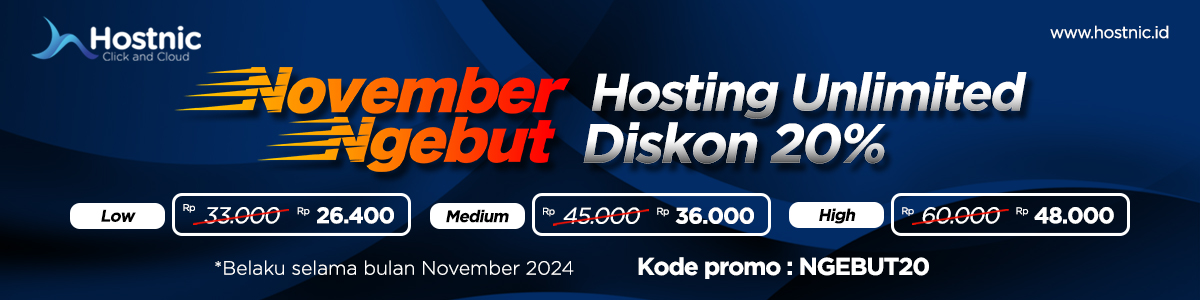 Hostnic Promo